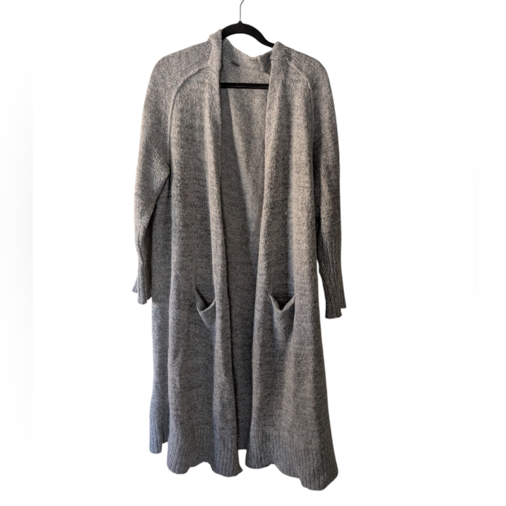 Plus size FREE PEOPLE Santa Cruz Maxi alpaca cardigan duster sweater long XL XXL